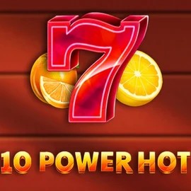 Official Slots logo: 10 Power Hot by Amusnet Interactive at Shuffle Casino