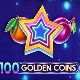 100 Golden Coins slot visual from Amusnet Interactive available on shufflekaszino.net