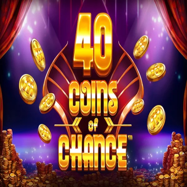 Official Slots logo: 40 Coins of Chance by SYNOT Games at Shuffle Casino