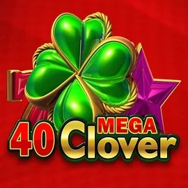 40 Mega Clover slot visual from Amusnet Interactive available on shufflekaszino.net