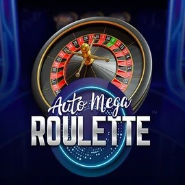Official Live Casino logo: Auto Mega Roulette by Pragmatic Play at Shuffle Casino