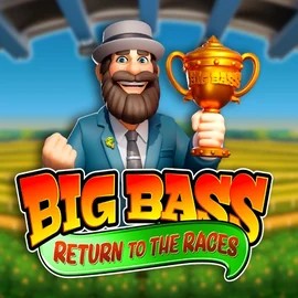 Big Bass Return to the Races by Pragmatic Play, showcased at shufflekaszino.net – game logo