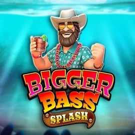 Official Slots logo: Bigger Bass Splash by Pragmatic Play at Shuffle Casino
