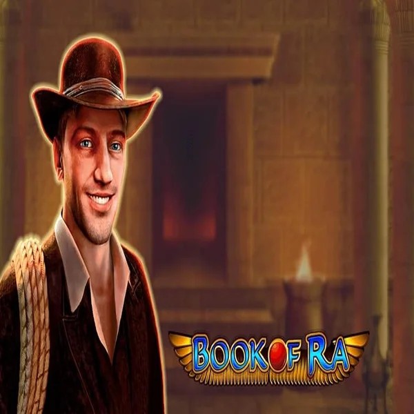Book of Ra logo – Slots by Greentube at Shuffle Casino