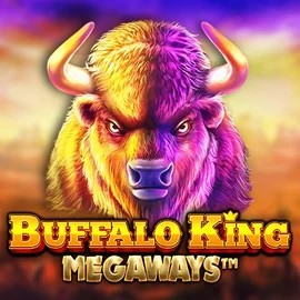 Buffalo King Megaways logo – Slots by Pragmatic Play at Shuffle Casino