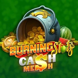 Burning Slots Cash Mesh slot visual from BF Games available on shufflekaszino.net