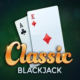Classic Blackjack slot icon by Red Tiger Gaming, available at Shuffle Casino