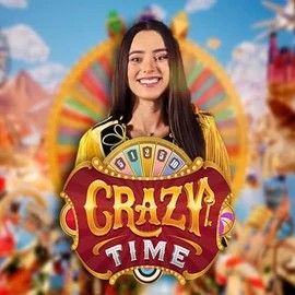 Play the Crazy Time slot by Evolution on Shuffle Casino