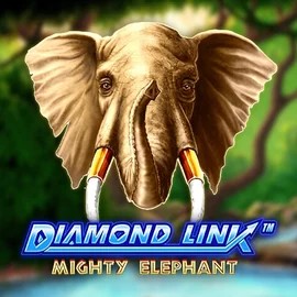 Diamond Link Mighty Elephant slot logo by Novomatic at Shuffle Casino