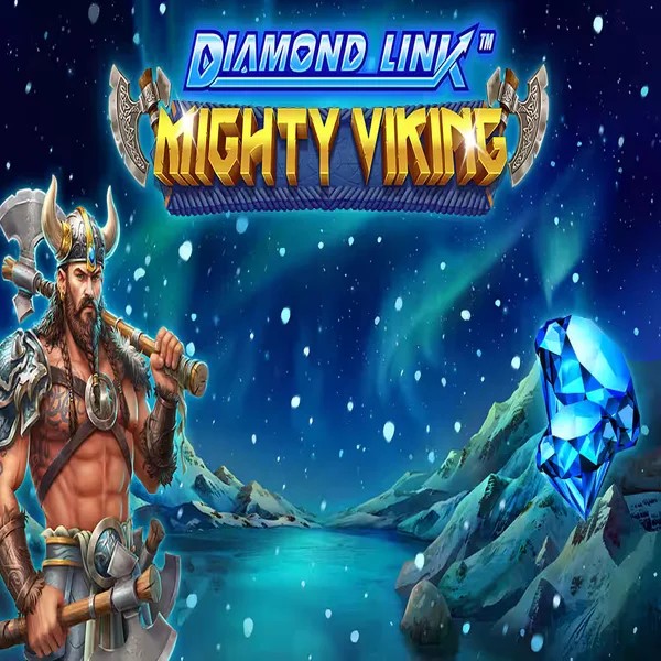 Diamond Link Mighty Viking casino game by Greentube – featured logo at Shuffle Casino