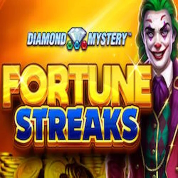Official Slots logo: Diamond Mystery Fortune Streaks by Greentube at Shuffle Casino