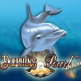 Dolphins Pearl Deluxe logo – Slots by Novomatic at Shuffle Casino