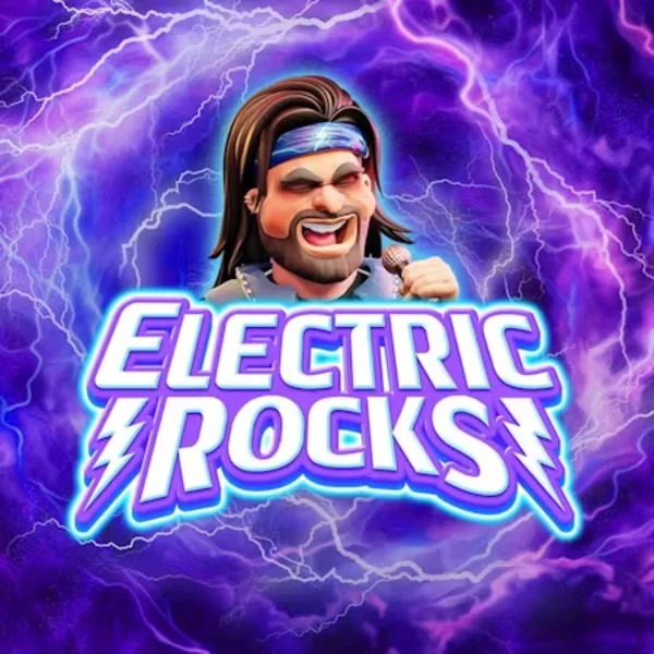Electric Rocks slot visual from Inspired Gaming available on shufflekaszino.net