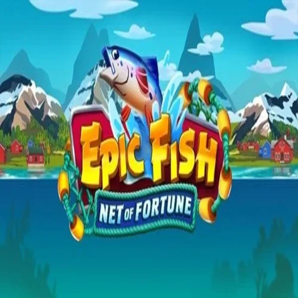 Slots logo of Epic Fish Net of Fortune from Quickspin at Shuffle Casino