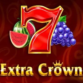 Extra Crown slot visual from Amusnet Interactive available on shufflekaszino.net