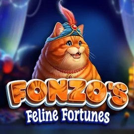 Fonzos Feline Fortunes slot logo by Pragmatic Play at Shuffle Casino
