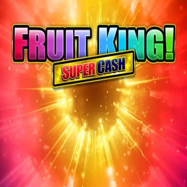 Fruit King Super Cash online game logo by Greentube on shufflekaszino.net