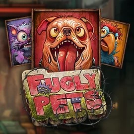 Fugly Pets logo by Stakelogic at Shuffle Casino