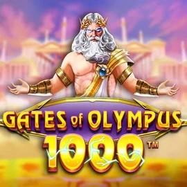 Gates of Olympus 1000 logo by Pragmatic Play at Shuffle Casino