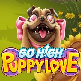 Go High Puppy Love slot visual from RubyPlay available on shufflekaszino.net