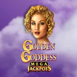 Golden Goddess Megajackpots logo by IGT Shuffle Casino