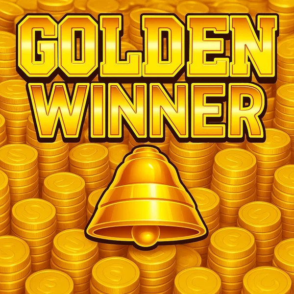 Golden Winner online game logo by Inspired Gaming on shufflekaszino.net