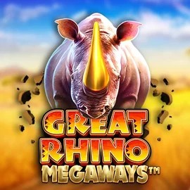 Great Rhino Megaways slot icon by Pragmatic Play, available at Shuffle Casino