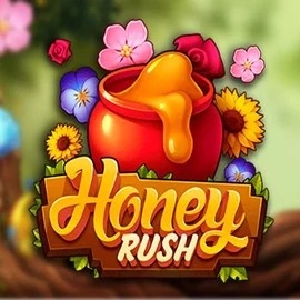 Slots logo of Honey Rush from Play’n GO at Shuffle Casino