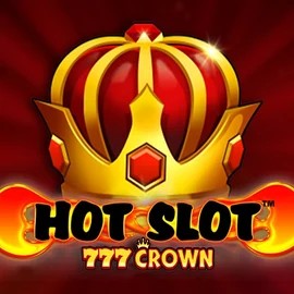 Hot Slot 777 Crown by Wazdan, showcased at shufflekaszino.net – game logo