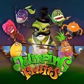 Jumping Fruits logo – Slots by Wazdan at Shuffle Casino