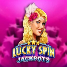 Enjoy Lucky Spin Jackpots by Novomatic – logo hosted on shufflekaszino.net