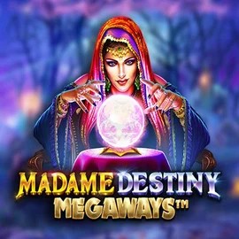 Official Slots logo: Madame Destiny Megaways by Pragmatic Play at Shuffle Casino