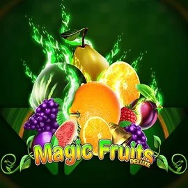 Magic Fruits Deluxe slot visual from Wazdan available on shufflekaszino.net