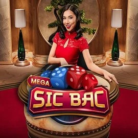 Mega Sic Bac game by Pragmatic Play – logo hosted on Shuffle Casino