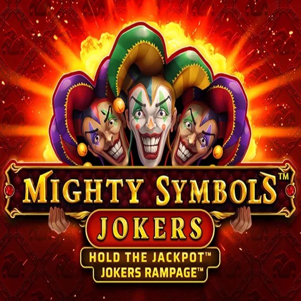 Mighty Symbols Joker slot logo by Wazdan at Shuffle Casino
