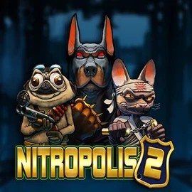 Nitropolis 2 slot icon by ELK Studios, available at Shuffle Casino