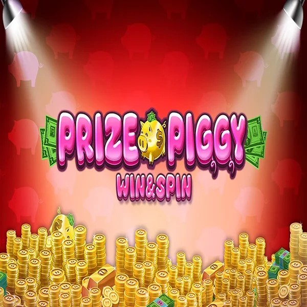 Prize Piggy Win &amp; Spin slot visual from Inspired Gaming available on shufflekaszino.net