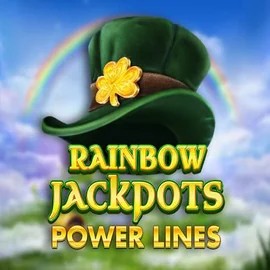 Enjoy Rainbow Jackpots Power Lines by Red Tiger Gaming – logo hosted on shufflekaszino.net