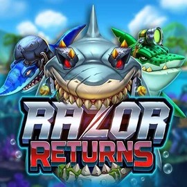 Razor Returns by Push Gaming, showcased at shufflekaszino.net – game logo