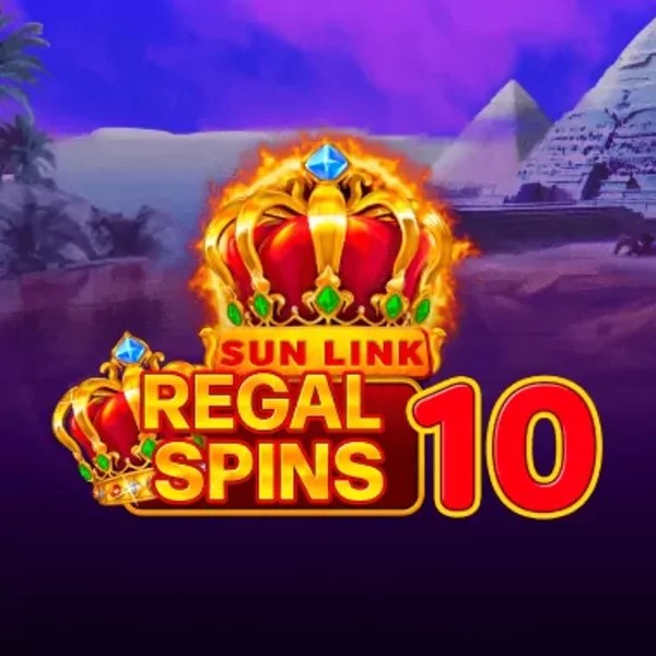 Play Regal Spins 10 slot by PatePlay on shufflekaszino.net