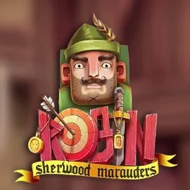 Robin Sherwood Marauders slot logo by Yggdrasil at Shuffle Casino