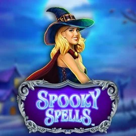 Spooky Spells logo by Novomatic at Shuffle Casino