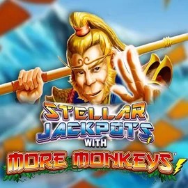 Stellar Jackpots with More Monkeys online slot from Lightning Box Game – play at shufflekaszino.net