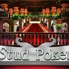 Try Stud Poker 3D slot by iSoftBet on shufflekaszino.net – logo image