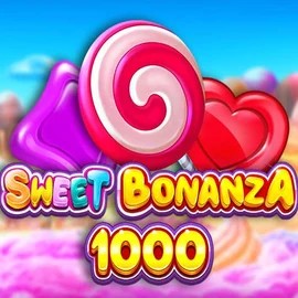 Official Slots logo: Sweet Bonanza 1000 by Pragmatic Play at Shuffle Casino