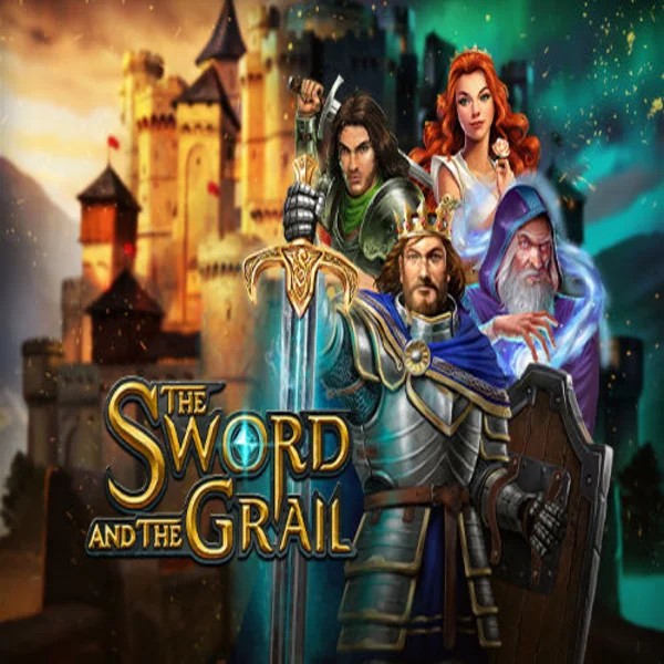 The Sword and the Grail by Play’n GO, showcased at shufflekaszino.net – game logo