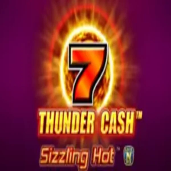 Thunder Cash Sizzling Hot logo by Novomatic at Shuffle Casino