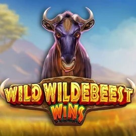 Wild Wildebeest Wins logo by Pragmatic Play at Shuffle Casino