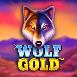 Official Slots logo: Wolf Gold by Pragmatic Play at Shuffle Casino