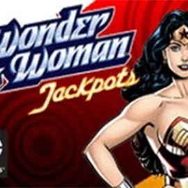 Official Jackpots logo: Wonder Woman Jackpots by Amaya at Shuffle Casino